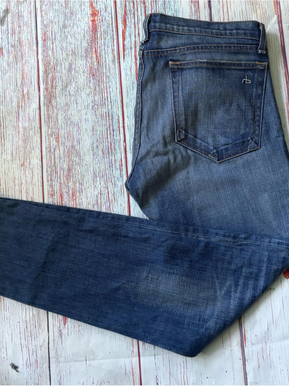 Rag & Bone The Dre Slim Boyfriend Jean Size 30 - Picture 2 of 5